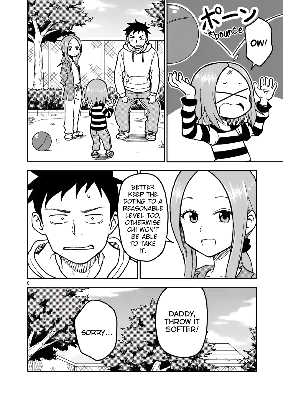 Karakai Jouzu no (Moto) Takagi-san Chapter 112 8